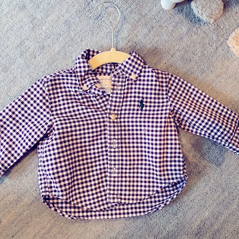 Ralph Lauren kids button up